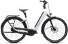 Cube Supreme RT Hybrid Comfort EX 600 metallicwhite'n'reflex Größe: Easy Entry 46 cm