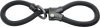 ABUS 1806/110 black Infinity Loop black  