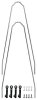 SKS GERMANY Strebentüte VELO 55 JUNIOR silber 