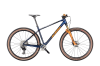 KTM MYROON EXONIC TRANSPARENT BLUE ON CARBON (ORANGE+BLACK) M/43